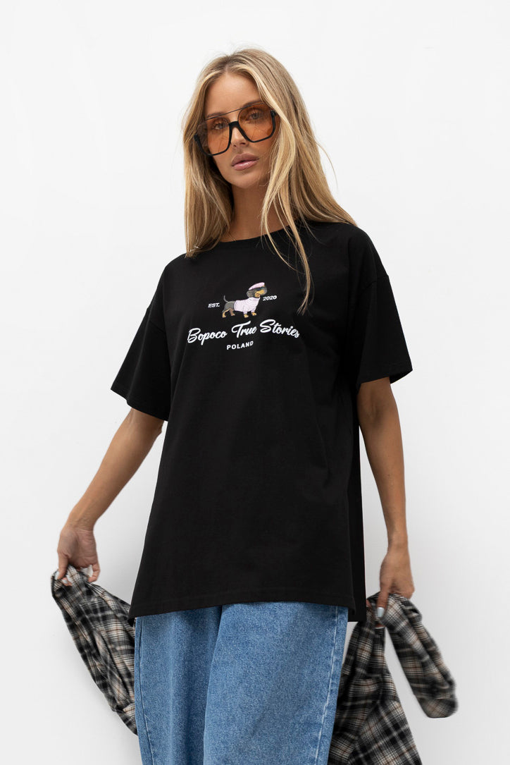 T-SHIRT JAMNIK CLASSIC CZARNY