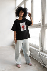 T-SHIRT DALMATIAN CZARNY image 1