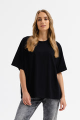 T-Shirt oversize black image 0