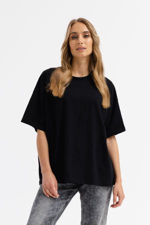 T-Shirt oversize black image 0