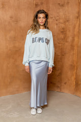 BLUZA BOPOCO CEKIN BŁĘKITNA image 2