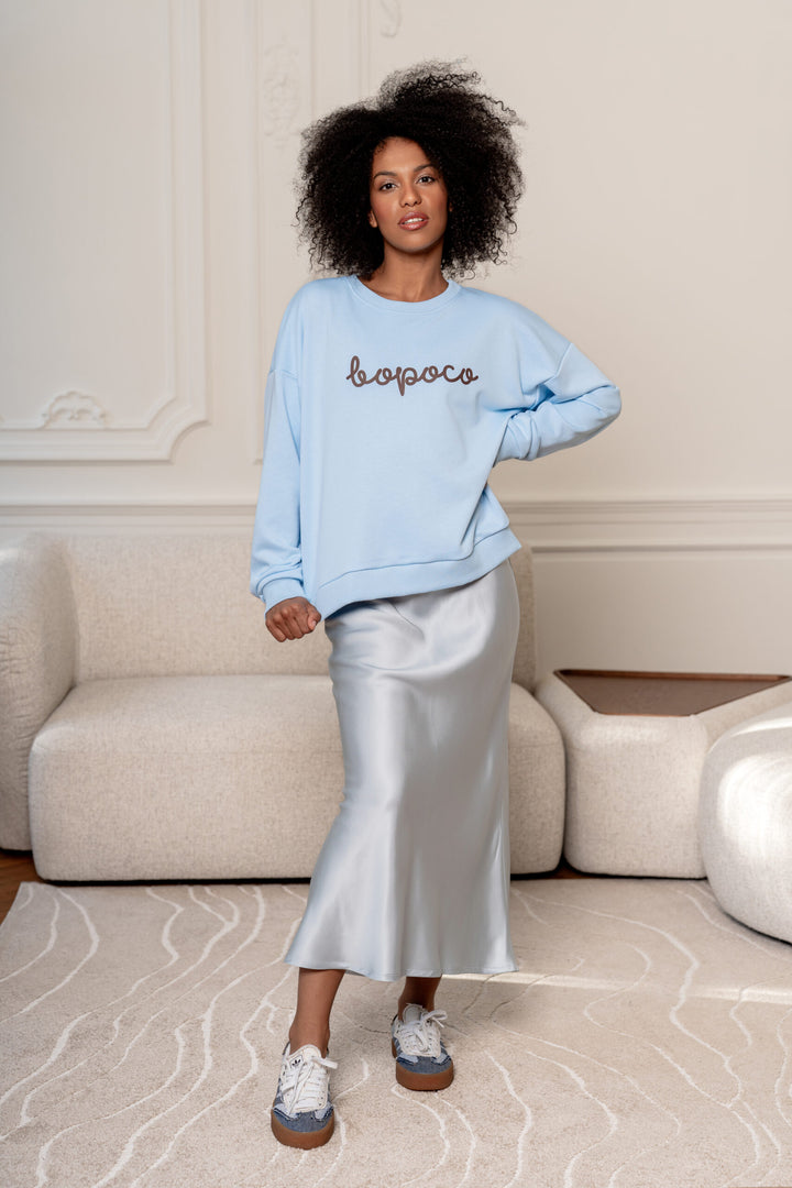 BLUZA BOPOCO NIEBIESKA image 0