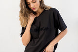 T-SHIRT BOPOCO CZARNY Z HAFTEM image 2