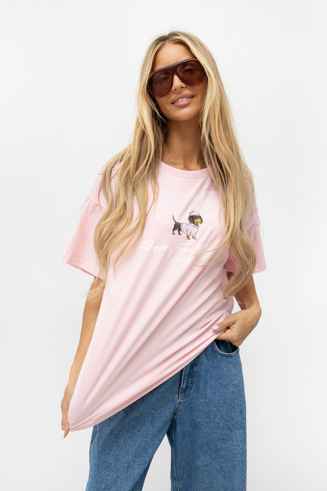 T-SHIRT JAMNIK CLASSIC RÓŻOWY