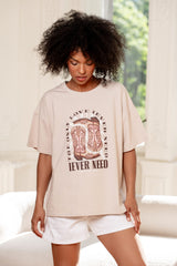 T-SHIRT ARIZONA BEŻOWY image 2