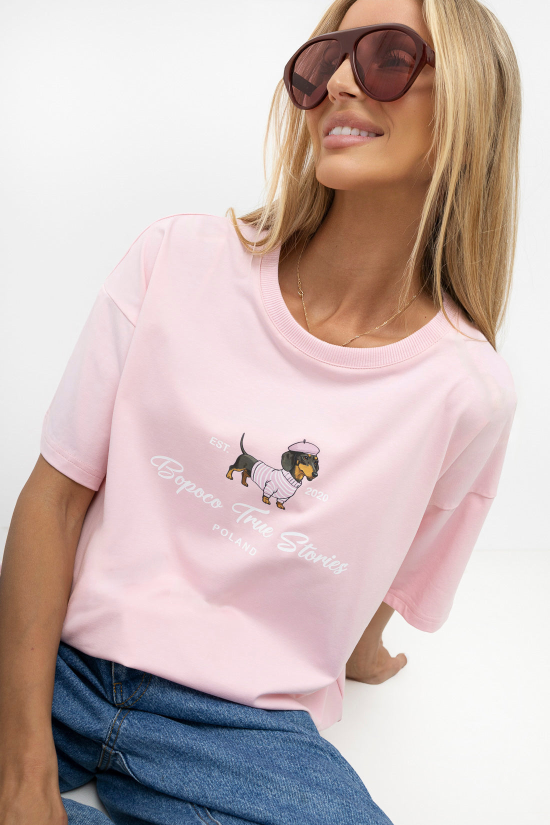 T-SHIRT JAMNIK CLASSIC RÓŻOWY