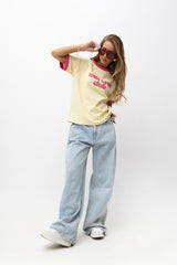 T-SHIRT SELF LOVE CLUB ŻÓŁTY image 1