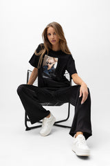 T-SHIRT LOVE BOPOCO XXX CZARNY image 0