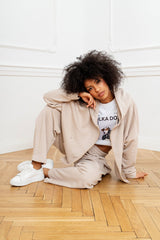 BLUZA EMMA BEŻOWA
