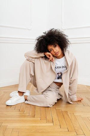 BLUZA EMMA BEŻOWA