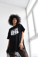 T-SHIRT OLIA CZARNY image 2