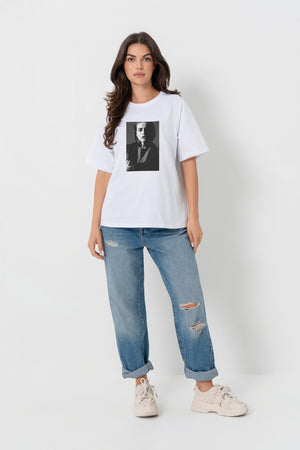 T-SHIRT BOPOCO WOMAN BIAŁY image 0