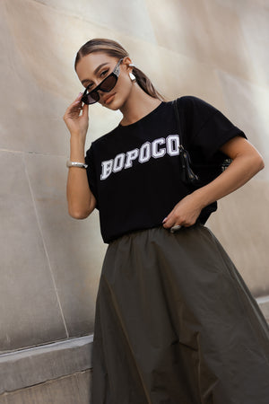 T-SHIRT BOPOCO 01 CZARNY