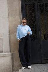 BLUZA NOT TOO MUCH NIEBIESKA