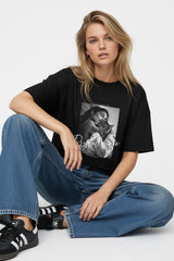T-SHIRT PSYTUL MNIE CZARNY - KOCIA EDYCJA