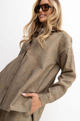 KOSZULA BLOOM KHAKI