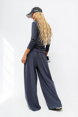 SPODNIE CAMILA NAVY