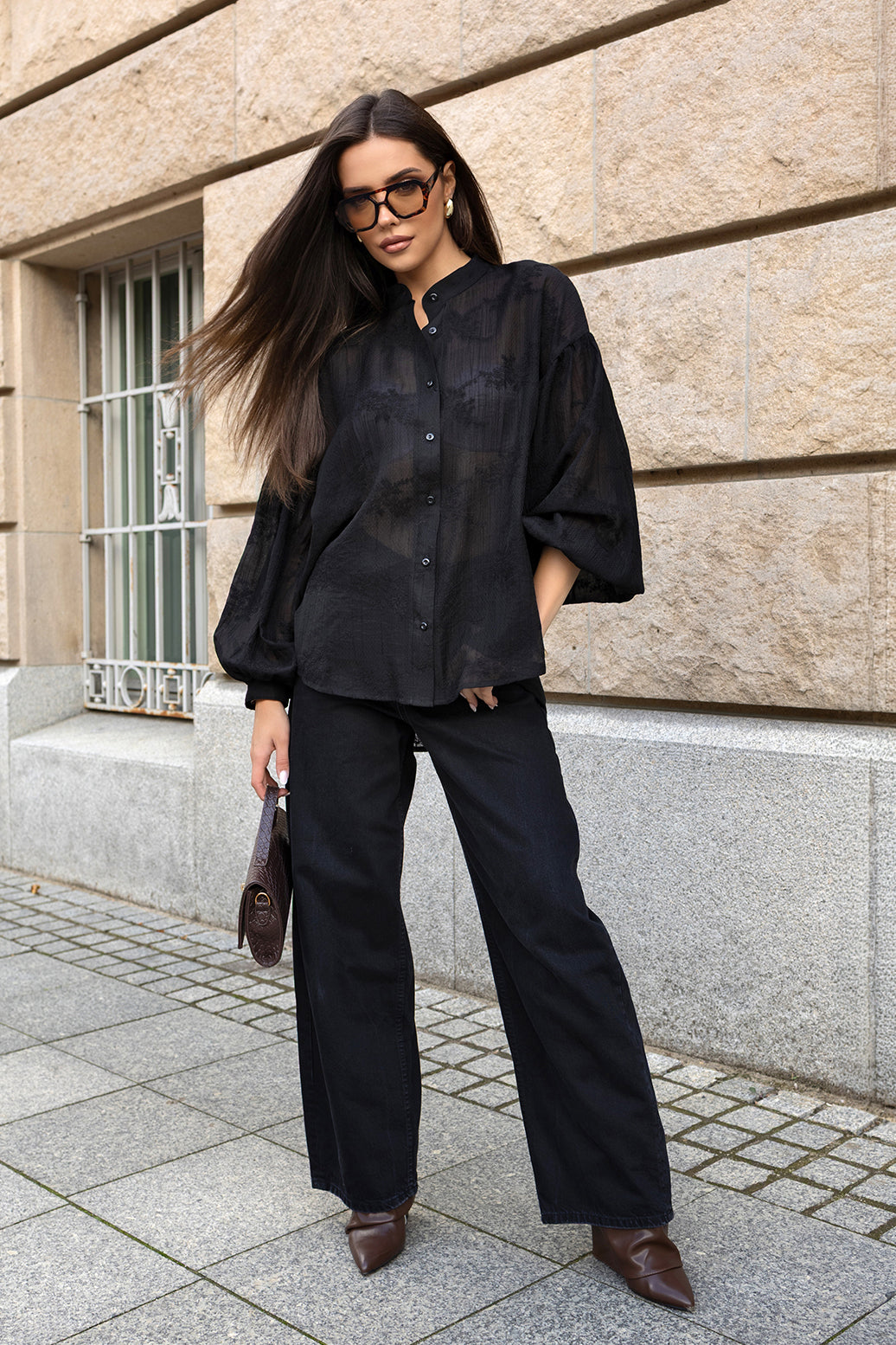 KOSZULA CELINE CZARNA