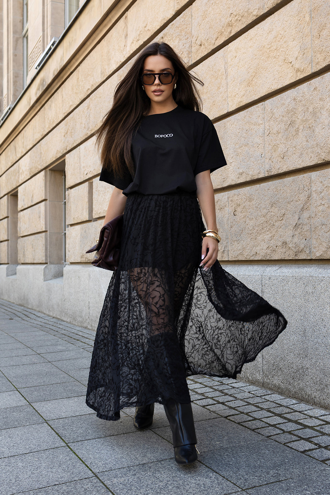 SPÓDNICA AUDREY CZARNA