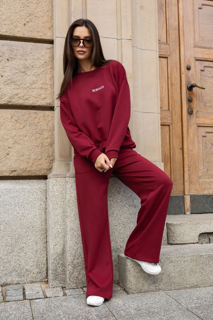 SPODNIE DRESOWE BASIC BORDOWE
