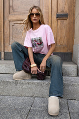 T-SHIRT STREET RÓŻOWY