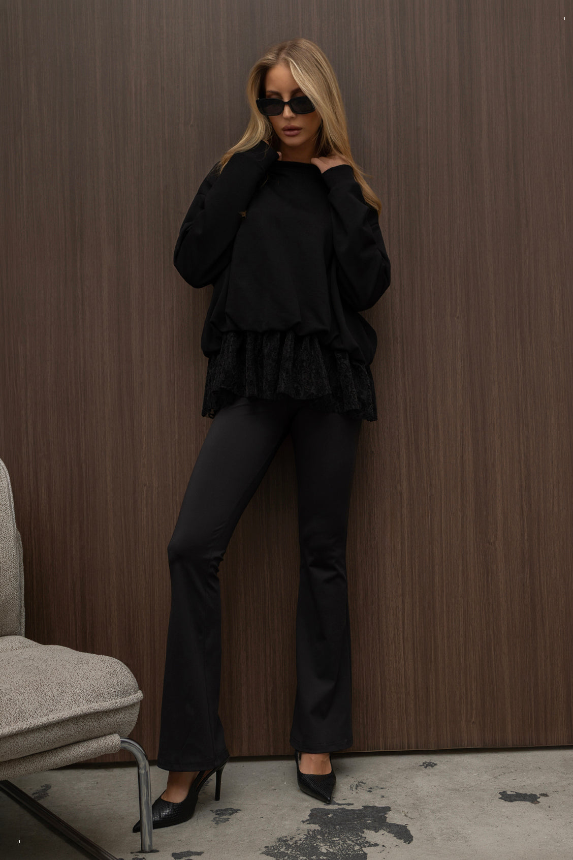 LEGGINSY TOVE CZARNE