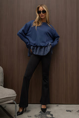 BLUZA KEILA NIEBIESKA