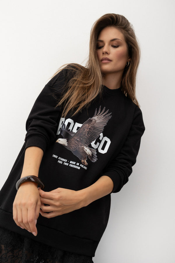 BLUZA FREEDOM CZARNY
