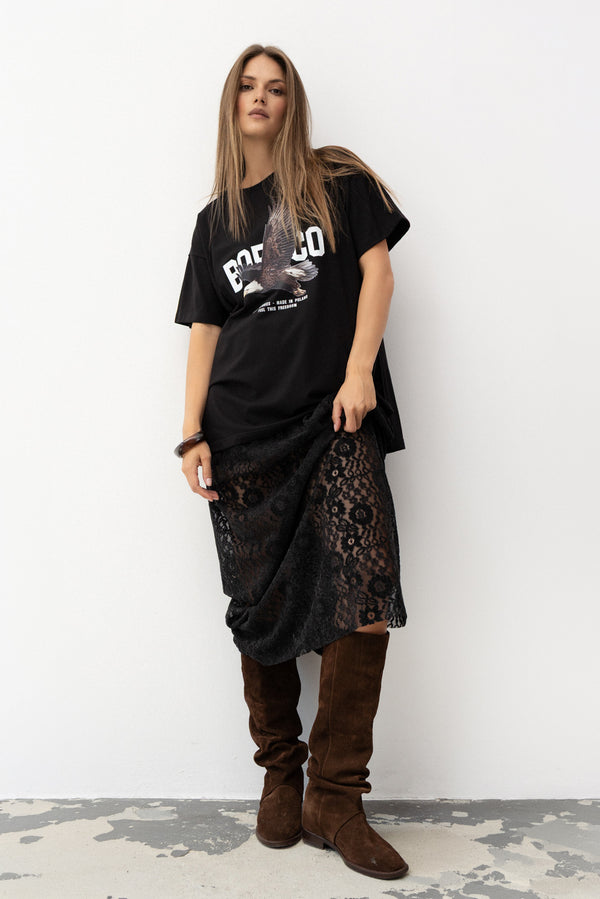 T-SHIRT FREED0M CZARNY