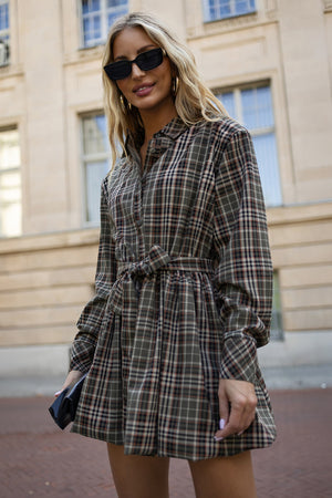 SUKIENKA PAULINA KHAKI