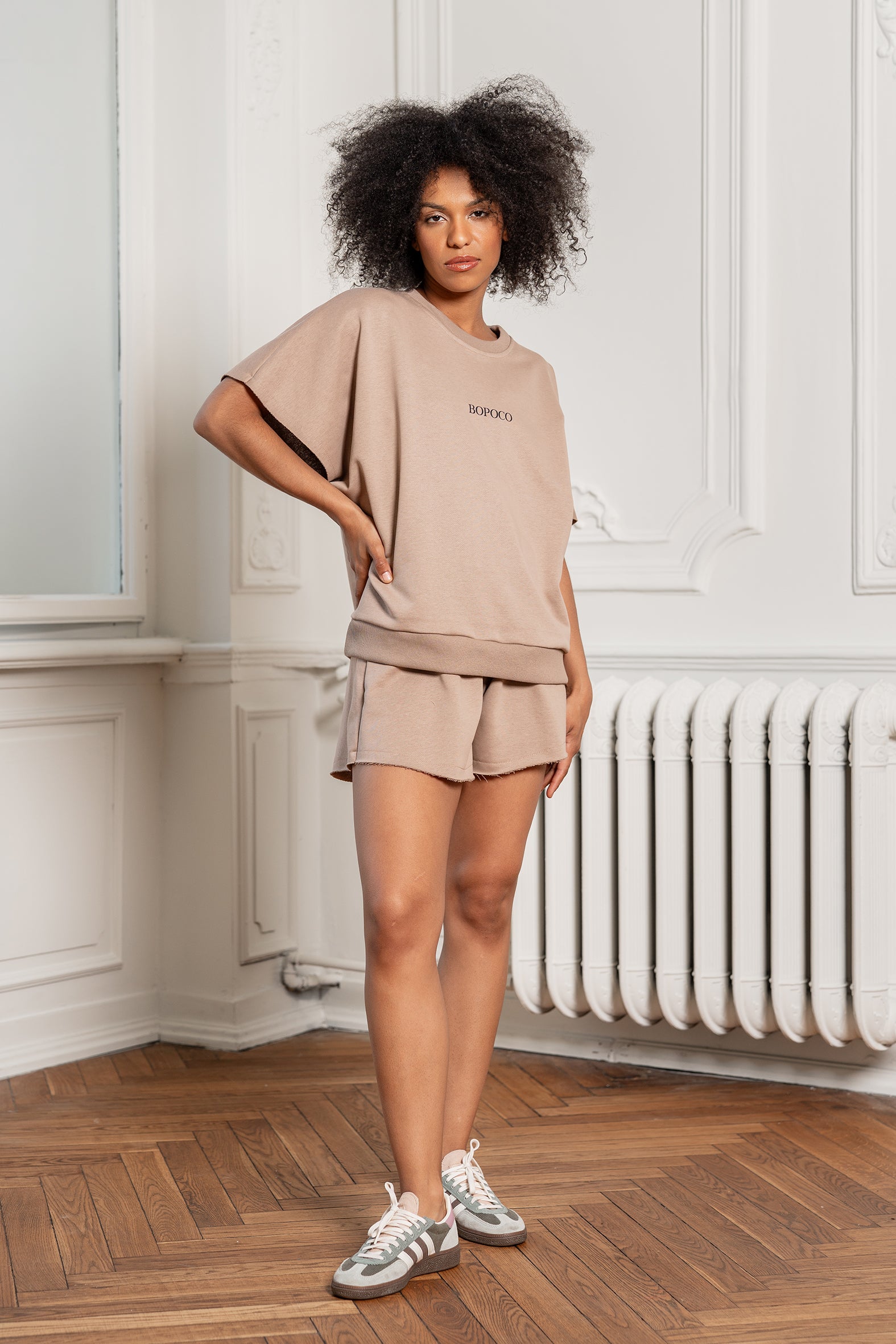 BLUZA ALTHEA BEŻOWA