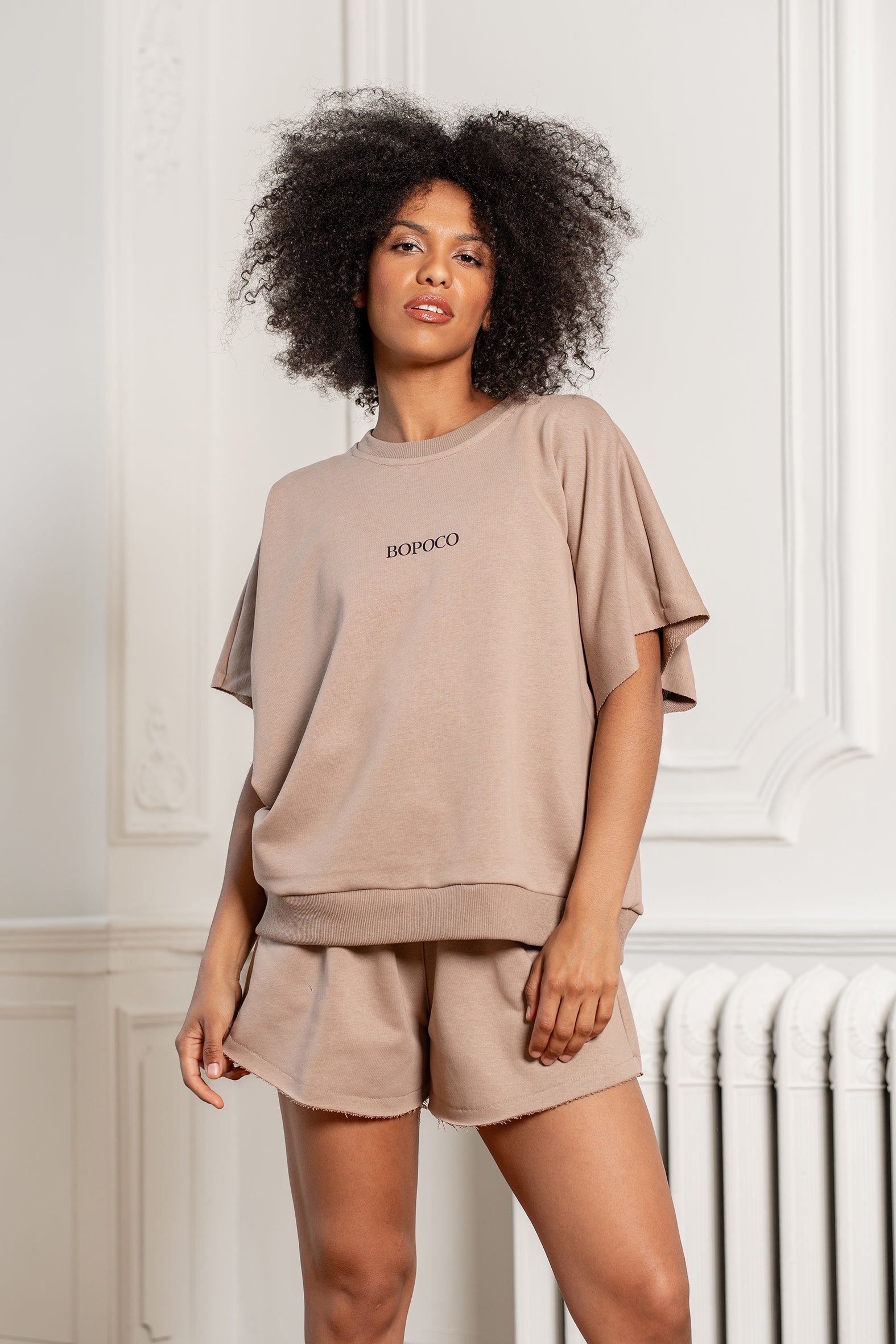 BLUZA ALTHEA BEŻOWA