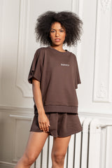 BLUZA ALTHEA BRĄZOWA