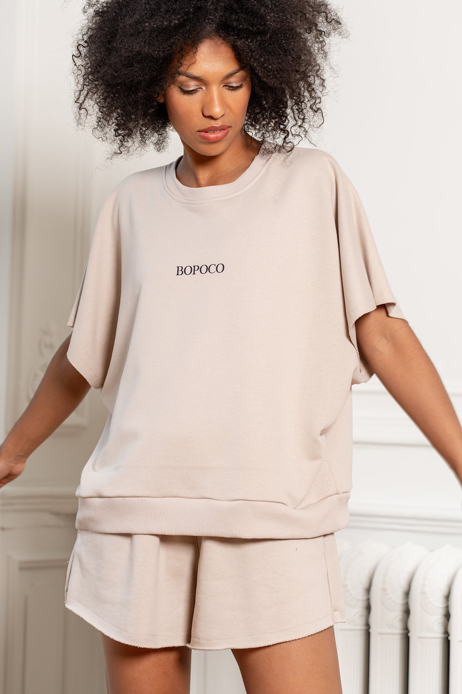 BLUZA ALTHEA JASNOBEŻOWA