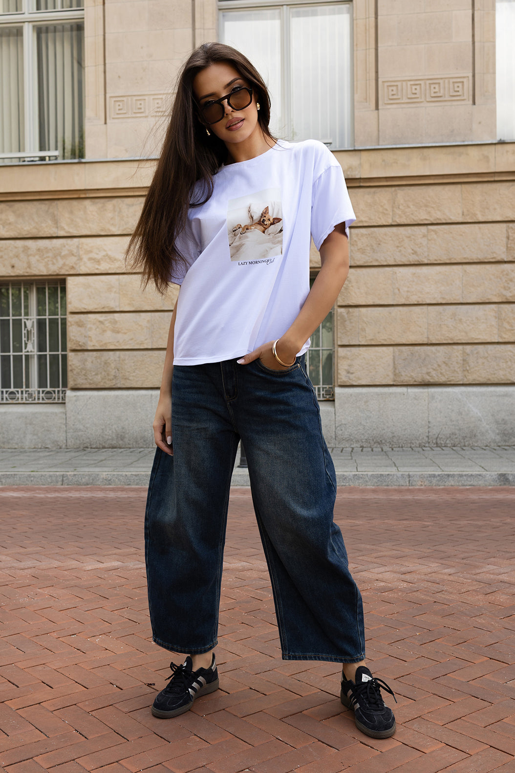 T-SHIRT ROCKY ŚMIETANKOWY