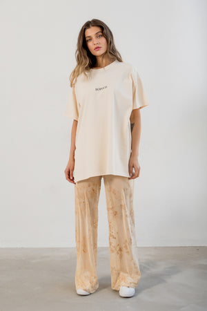 T-SHIRT BOPOCO BEŻOWY