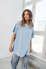 T-SHIRT BOPOCO NIEBIESKI