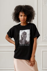 T-SHIRT TELL MY CZARNY