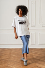 T-SHIRT BOPOCO EYES BIAŁY