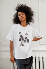 T-SHIRT SLOW LIFE BIAŁY