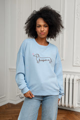 BLUZA JAMNIK BOPOCO NIEBIESKA