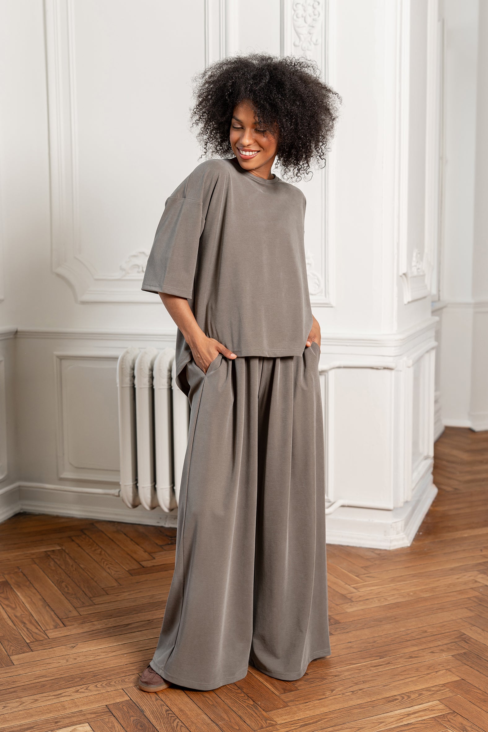 T-SHIRT CAMILA KHAKI