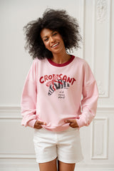 BLUZA CROISSANT RÓŻOWA