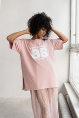 T-SHIRT OLIA RÓŻOWY image 0