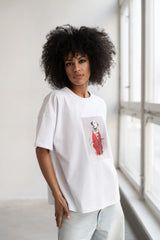 T-SHIRT DALMATIAN BIAŁY image 1