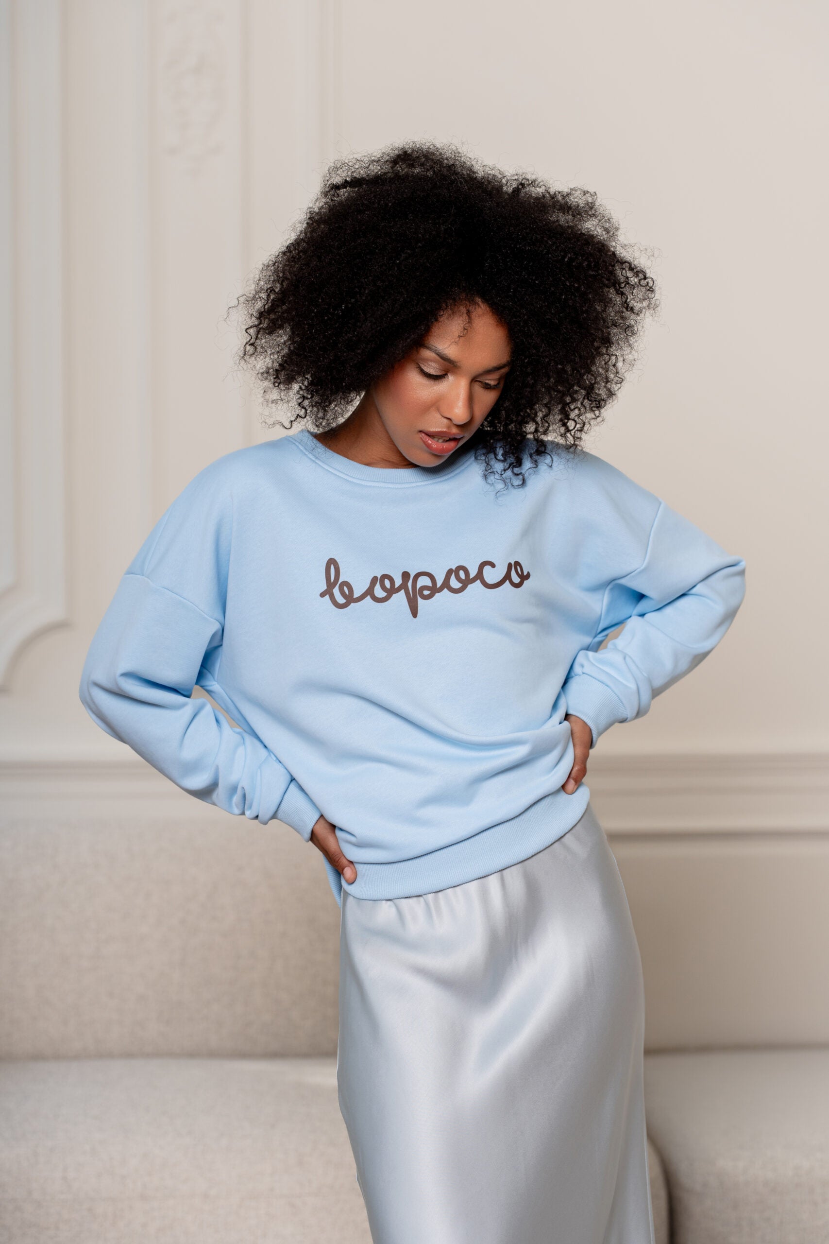 BLUZA BOPOCO NIEBIESKA image 1