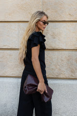 T-SHIRT NOE CZARNY