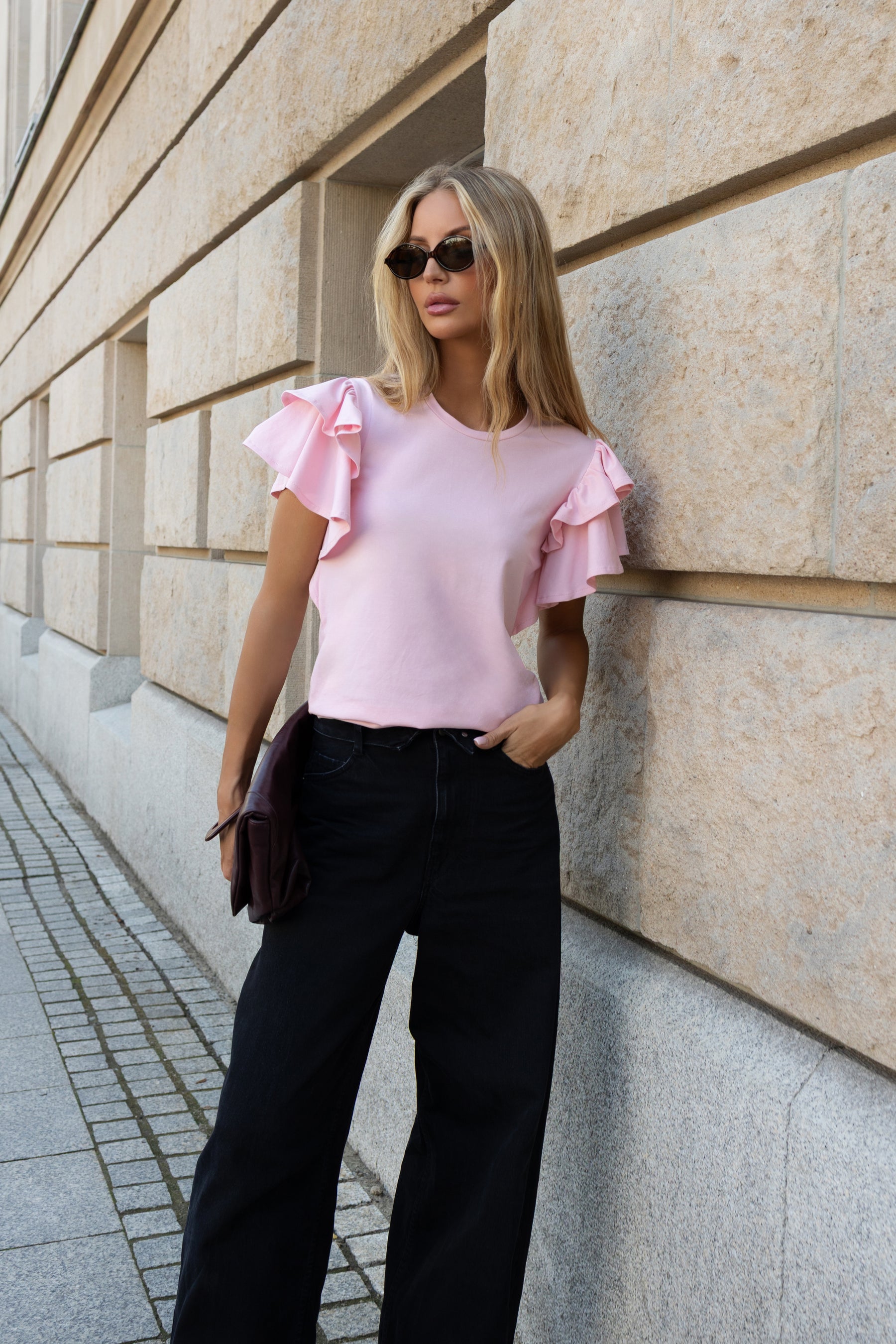 T-SHIRT NOE RÓŻOWY