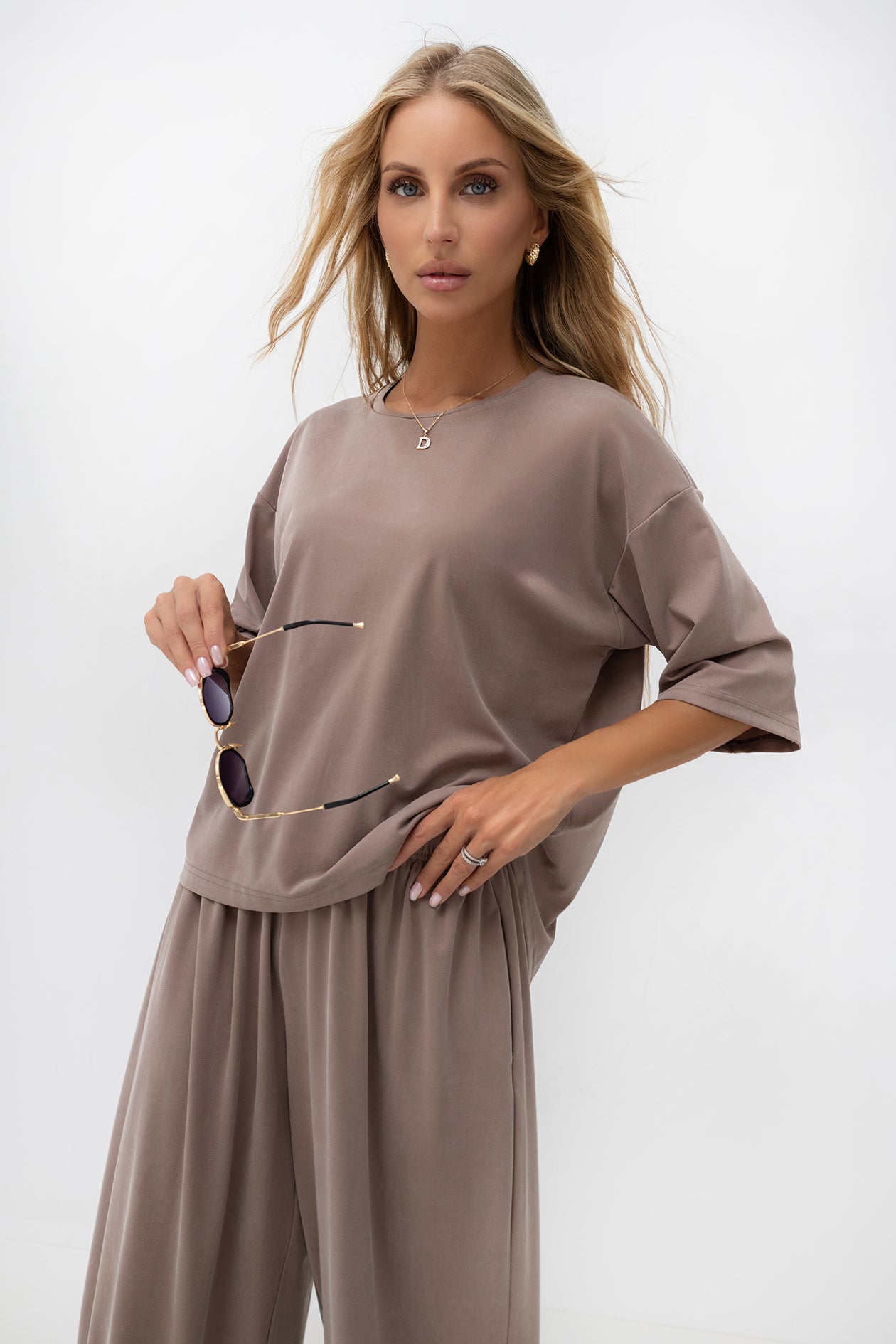 T-SHIRT CAMILA TAUPE