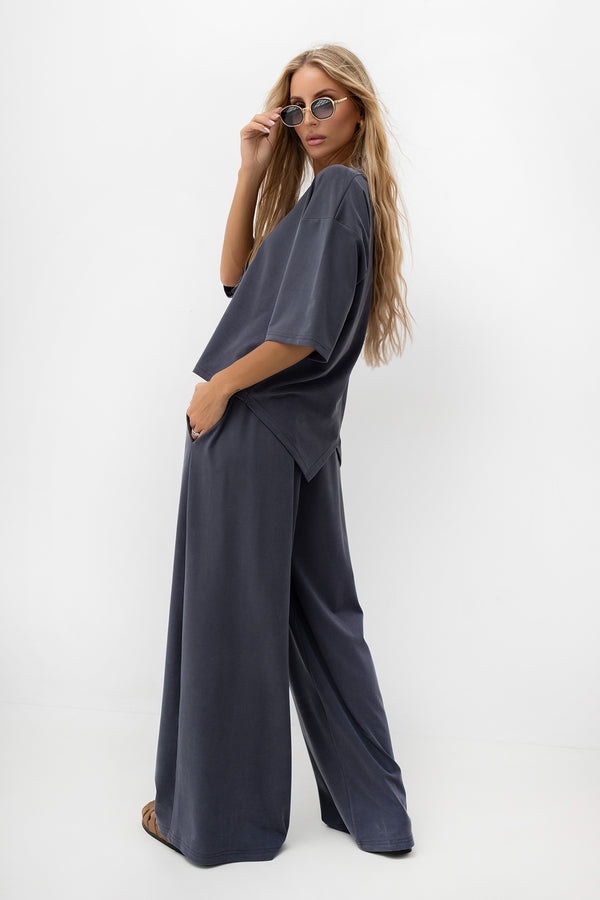 SPODNIE CAMILA NAVY